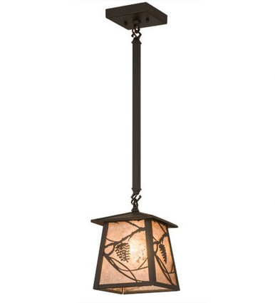 Whispering Pines 1 Light Pendant 24 x 10 Inches by Meyda Tiffany - 176037