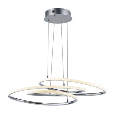 Coaster 1 LED Light Large Pendant by ET2 - E24132-PC