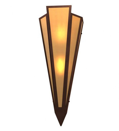 Brum 2 Light Wall Sconce 22 x 8.5 Inches by Meyda Tiffany 255742 - 255742