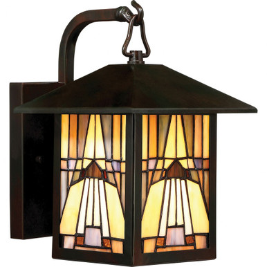 Inglenook 1 Light Small Outdoor Wall Lantern by Quoizel - TFIK8407VA
