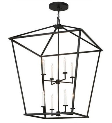 Kitzi Tapered 8 Light Pendant 54 x 51 Inch by Meyda Tiffany - 174584