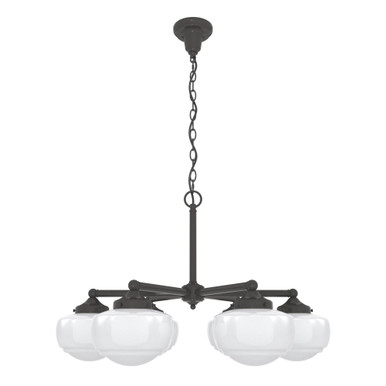 Saddle Creek 6 Down Light Large Chandelier by Hunter - 19120