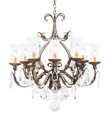 French Elegance 12 Light Chandelier 39 x 36 Inches Wide by Meyda Tiffany - 119105