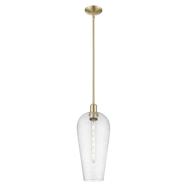 Chelsea 1 Light Mini Pendant 19.63 Inch Tall and 8 Inch Wide by Innovations - 716-1S-CB-G456-8SDY