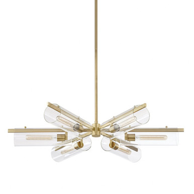 Ariel 6 Light Oversized Chandelier by Mitzi H326806-AGB - H326806