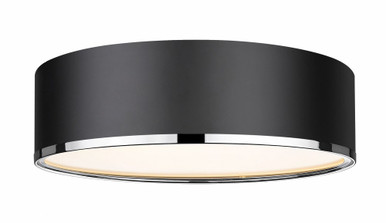 Arlo 4 Light 20.25 Inch Wide Flush Mount by Z-Lite - 2303F4-MB-CH