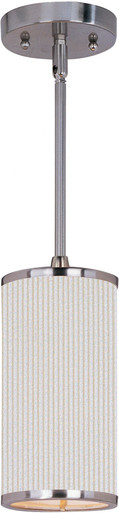 Elements 1 Light Small Pendant 10 Inch Tall by ET2 E95124-102SN - E95124-102SN