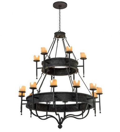 Marta 18 Light 2 Tier Chandelier 76 x 60 Inches Wide by Meyda Tiffany - 172299