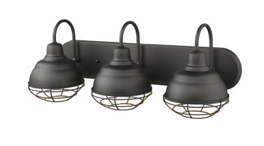 Neo Industrial 3 Light Vanity Light by Millennium - 5423
