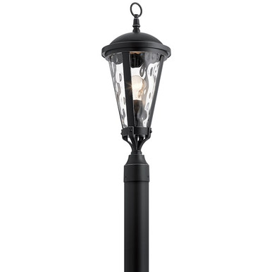 Cresleigh 1 Light Outdoor Post Lantern 23.5 x 9 Inch by Kichler - 49237bsl