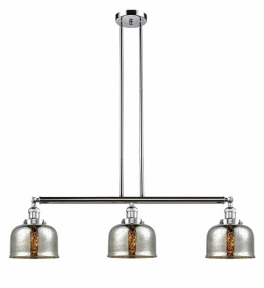 Bell 3 Light Stem Adjustable Island 13 Inch X 40.5 Inch Wide by Innovations - 213-PC-G78