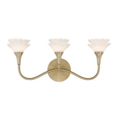 Florena 3 Light Bath Vanity 9 Inch Tall and 22 Inch Wide by Savoy House - 8-5081-3-127