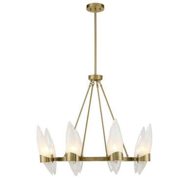 Nouvel 8 Light Large Chandelier by Savoy House - 1-5502-8-322