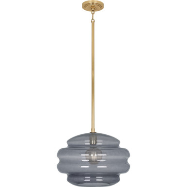 Horizon 1 Light Medium Pendant by Robert Abbey - 65