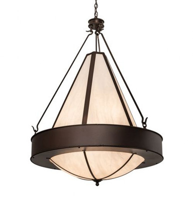 Obsidian 6 Light Pendant 55 Inches Tall and 36 Inches Wide by Meyda Tiffany - 214421