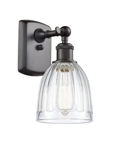 Brookfield 1 Light Wall Sconce 10.38 Inch and 5.75 Inch Wide by Innovations - 516-1W-OB-G442
