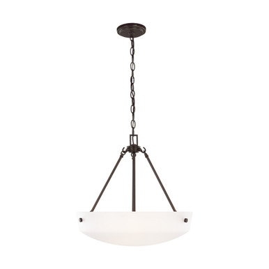 Kerrville 100W Three Light Pendant 19.25 Inch by 18.38 Inch by Generation - 6615203