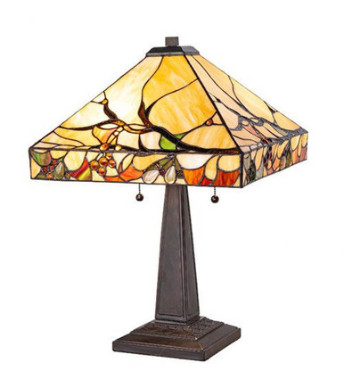 Woodland Berries 25 Inch H Woodland Berries Table Lamp by Meyda Tiffany - 131507