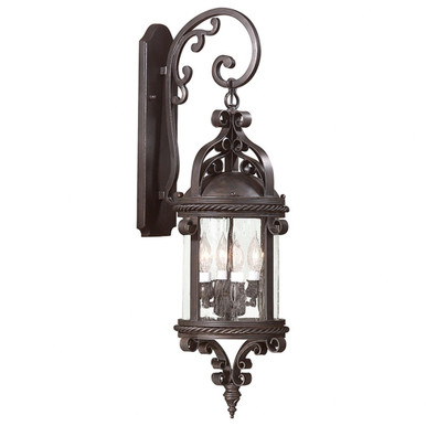 Pamplona 4 Light Outdoor Wall Mount by Troy - B9122-SFB