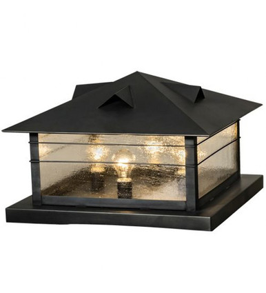 Arrowhead 4 Light Outdoor Pier Mount 14.5 x 31 In by Meyda Tiffany - 233380
