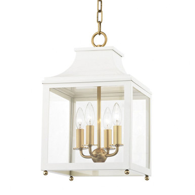 Leigh Four Light Small Pendant in Style 11.5 x 18.63 Inches by Mitzi - H259704S