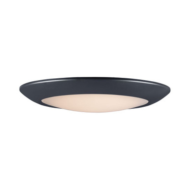 Diverse 25W 1 LED 13 Inch Wide Flush Mount by Maxim - 57860WTBK