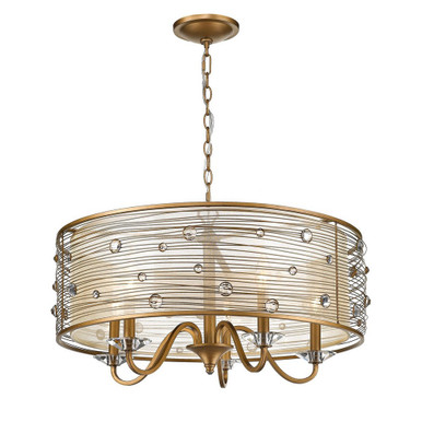 Joia 5 Light Medium Chandelier by Golden - 1993-5