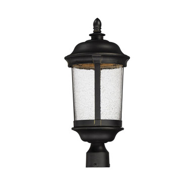 Dover 12W 1 LED Outdoor Post Lantern 9.25 x 21 inches by Maxim - 55021CDBZ