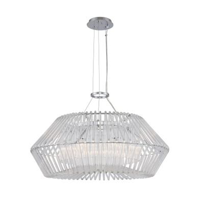 Taza 6 Light Large Pendant by Kalco - 508452CH