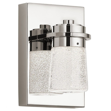 Vada 9W 1 LED Wall Sconce by Elan - 85068pn