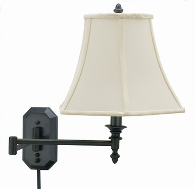 Decorative 1 Light Swing Arm Wall Sconce 16 Inch Tall by House of Troy - WS-708-OB