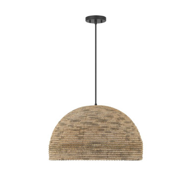 Hillmount 1 Light Pendant 13.5 Inch Tall and 22 Inch Wide by Hunter - 48265