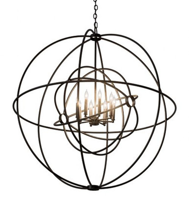 Atom Enerjisi 8 Light Chandelier 55 x 43 Inch by Meyda Tiffany - 182735