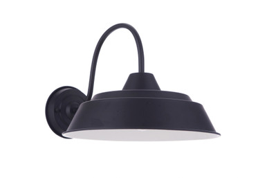 Landmark 1 Light Outdoor Wall Lantern 12 Inch Wide by Craftmade - ZA5514-MN