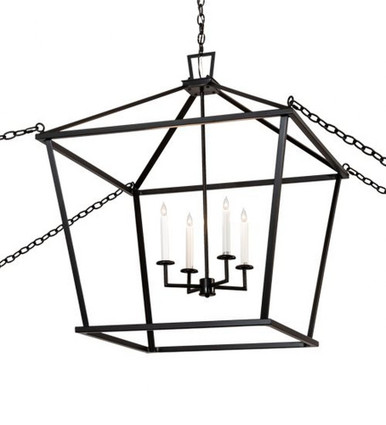 Kitzi Tapered 4 Light Pendant 42 x 45 Inches by Meyda Tiffany - 217569