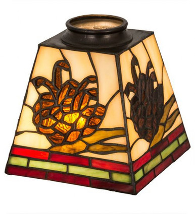 Pinebranch Mission 5 Inch Glass Shade by Meyda Tiffany - 109524