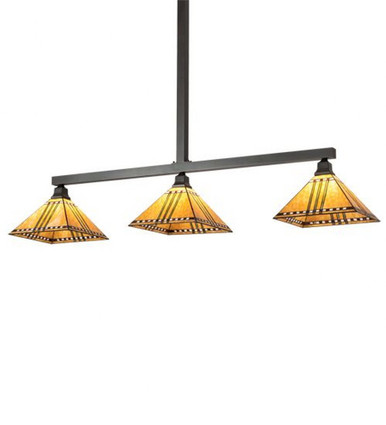 Prairie Corn 3 Light Island Pendant 46 x 12.75 Inches by Meyda Tiffany - 221381