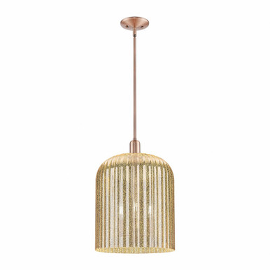 Bridal Veil 1 Light Mini Pendant 17.88 Inch and 12 Inch Wide by Innovations - 716-3S-AC-G559-12ME