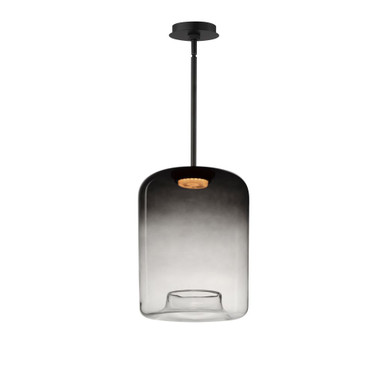 Bombona 22W 1 LED Large Pendant 16 Inch Wide by ET2 - E20256-142BK