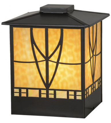 Scottsdale Mission 2 Light Square Outdoor Pier Mount by Meyda Tiffany - 152989