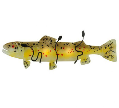 Metro Fusion Brown Trout 2 Light Wall Sconce 11.5 x 30 In by Meyda - 132285