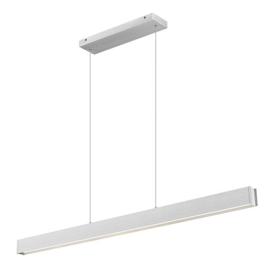 Hudson 50W 1 LED Linear Chandelier 3 Inch Tall and 4.5 Inch Wide By Z-Lite - 1016-55L