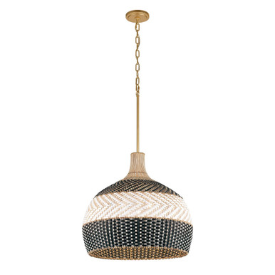 Zanzibar 5 Light Pendant 20.25 Inch Tall and 21 Inch Wide by Crystorama - ZAN-9005-SG-MK