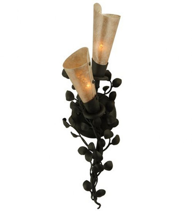 Vinca Vine 2 Light Wall Sconce 22 x 6 Inches by Meyda Tiffany - 123228