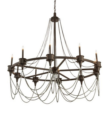 Marcie 10 Light Chandelier 66 x 60 Inches Wide by Meyda Tiffany - 212031