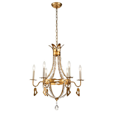 Monteleone 6 Light Large Chandelier by Lucas and McKearn - CH1036-6
