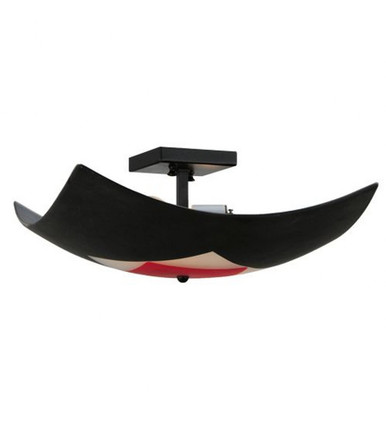 Tucano 2 Light Flush Mount 6.5 x 20 In by Meyda Tiffany - 20843