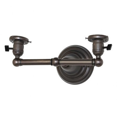 Revival Black 2 Light Wall Sconce Hardware by Meyda Tiffany - 265187