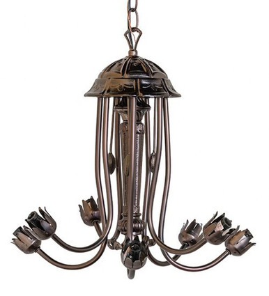 Mahogany Bronze Chandelier Hardware by Meyda Tiffany - 160609
