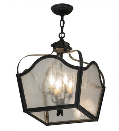 Terena 4 Light Pendant 25 Inches Tall and 21.5 Inches Wide by Meyda Tiffany - 178791